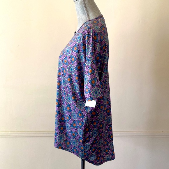 LuLaRoe “IRMA” HIGH-LOW TUNIC OVERSIZED TOP SIZE EXTRA EXTRA SMALL 🌟NWT🌟 - Picture 5 of 11